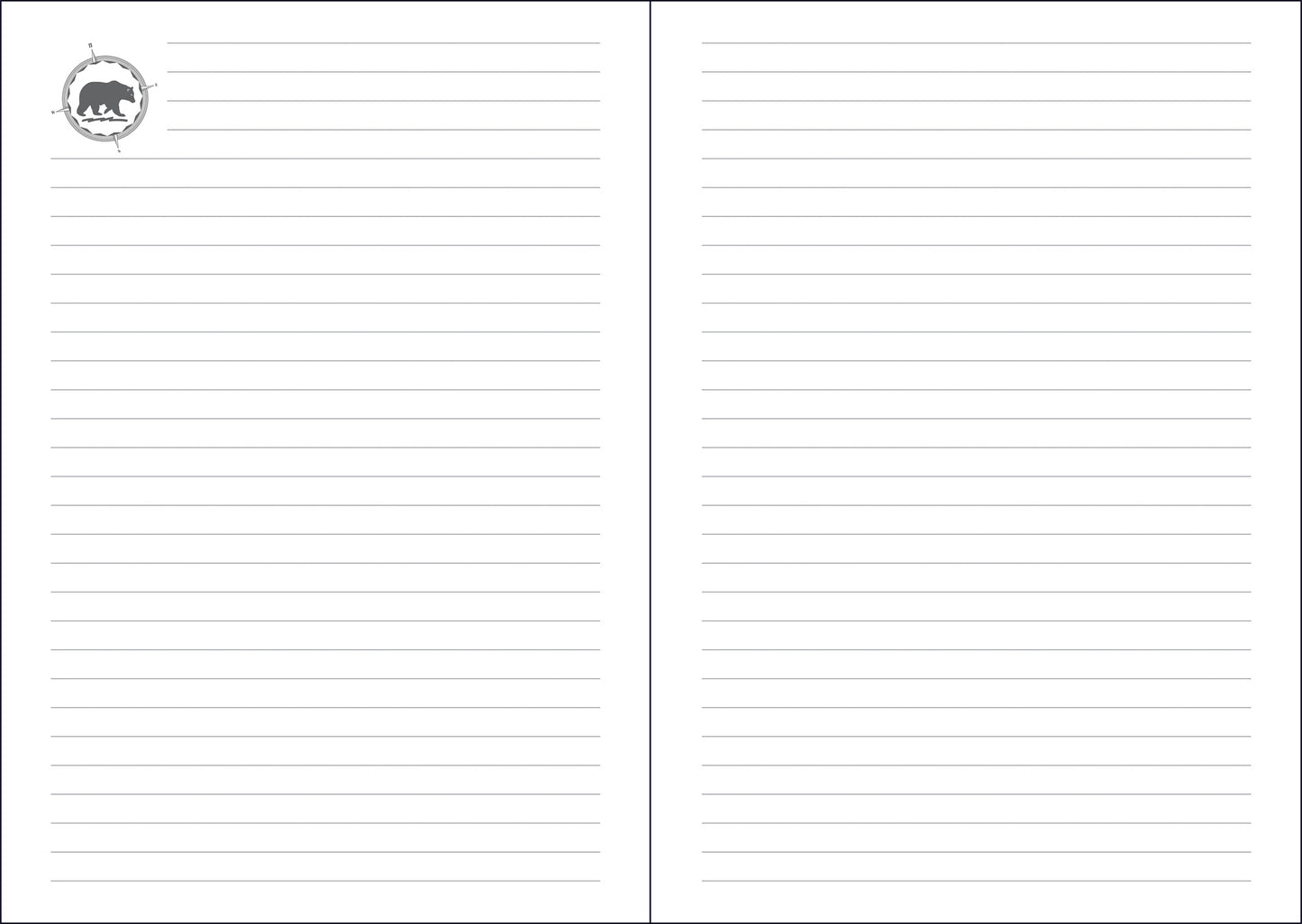 National Parks WPA Yellowstone Hard Cover Journal