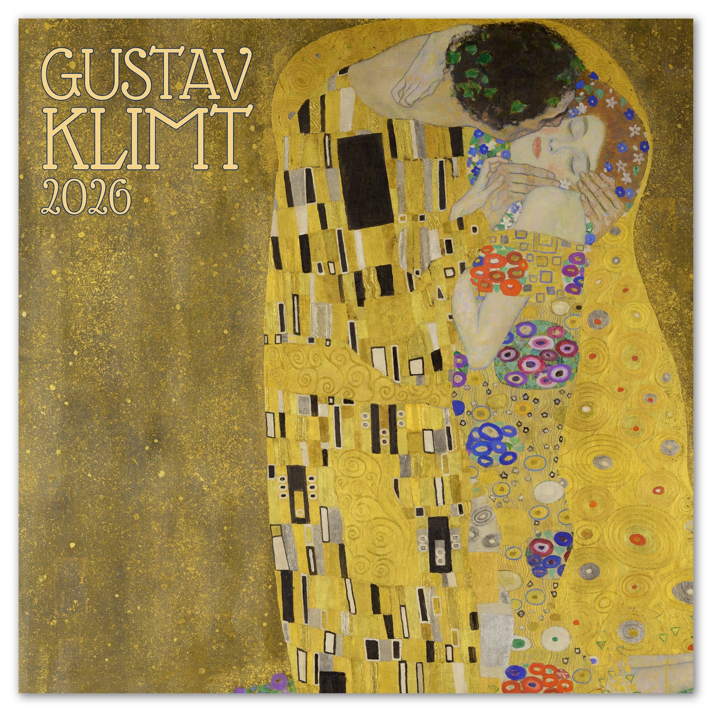 2026 Gustav Klimt Wall Calendar, 12" x 12"