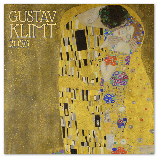 2026 Gustav Klimt Wall Calendar, 12" x 12"