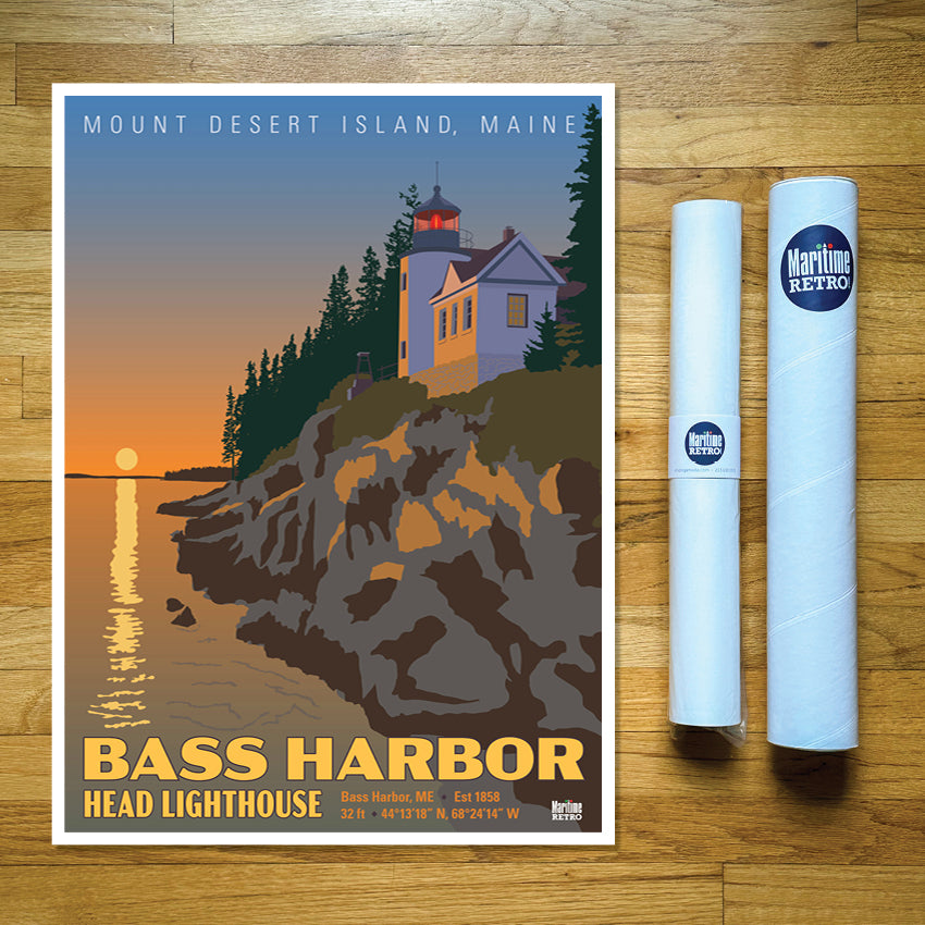 Bass Harbor Head Lighthouse Print