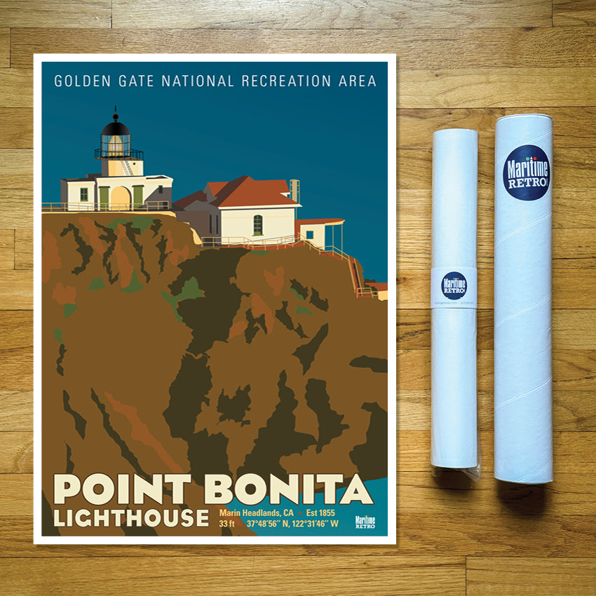 Point Bonita Lighthouse Print