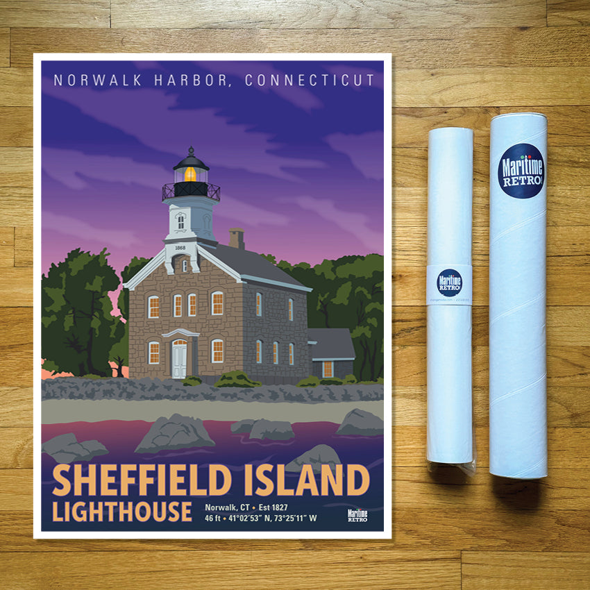 Sheffield Island Lighthouse Print