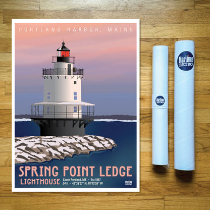 Spring Point Light Print