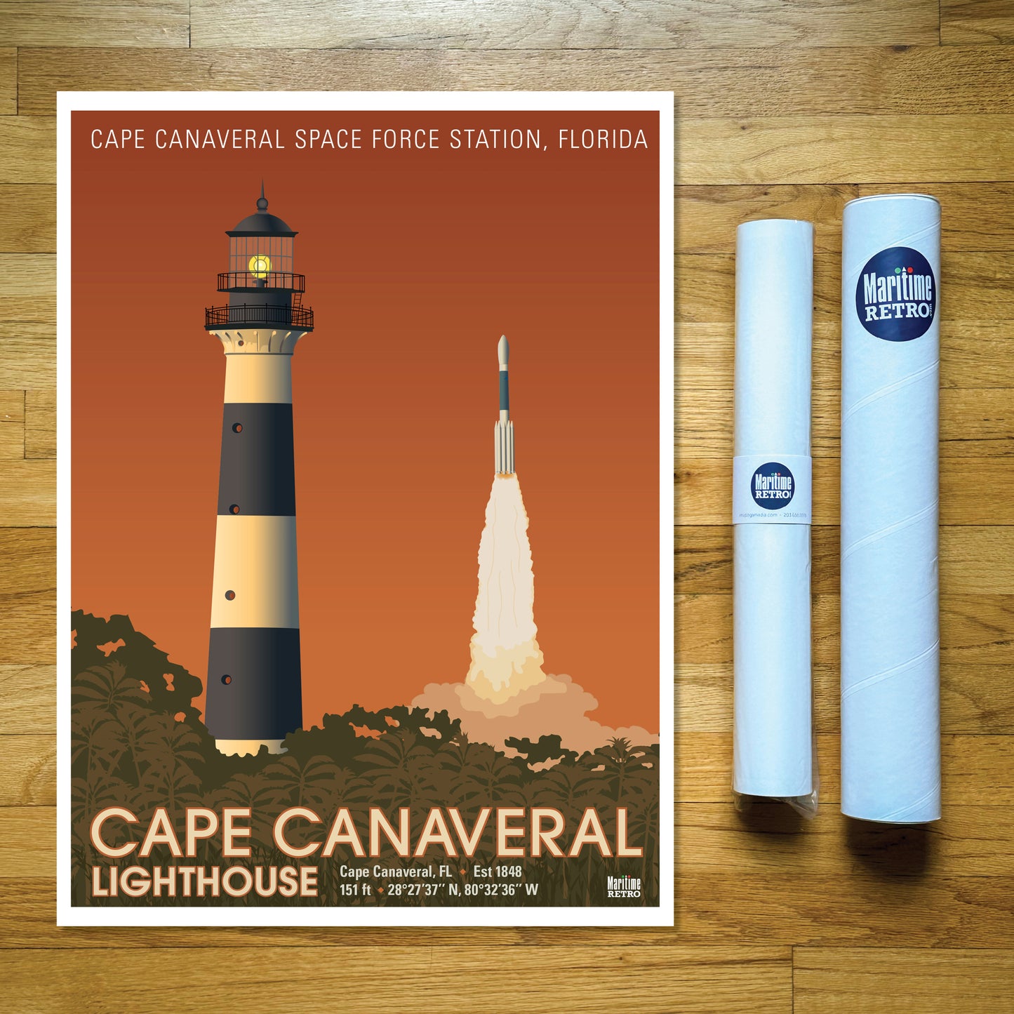 Cape Canaveral Lighthouse Print