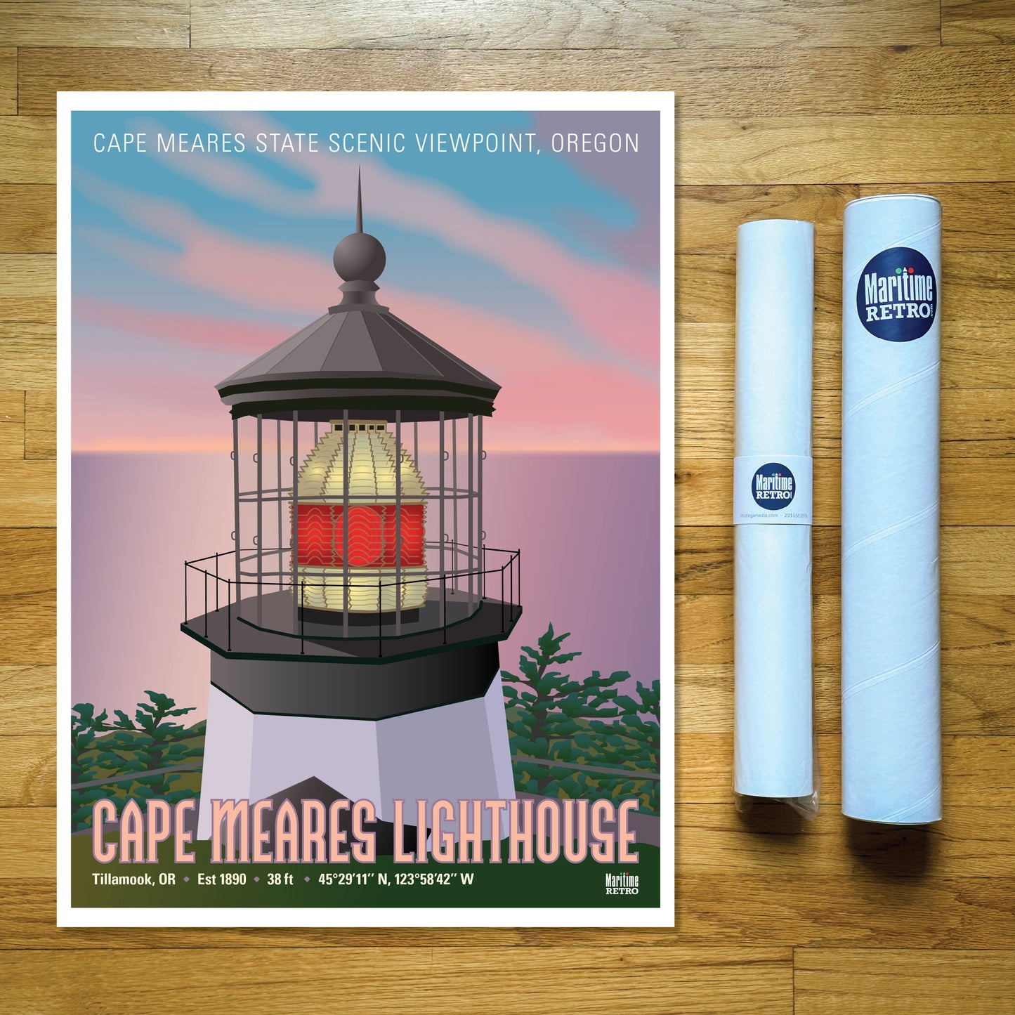 Cape Meares Lighthouse Print