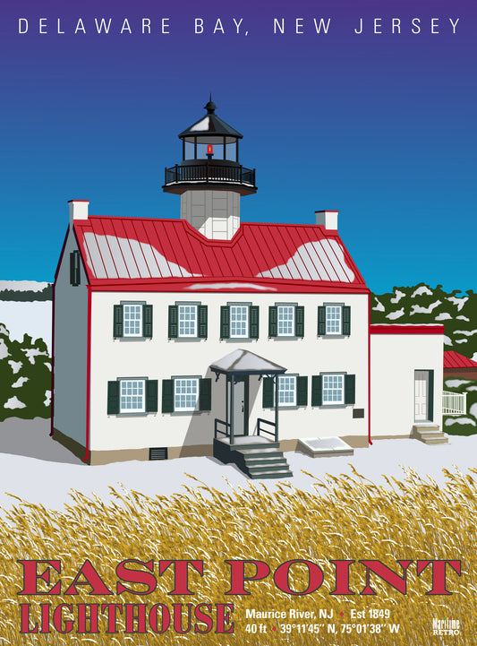 East Point Lighthouse Print