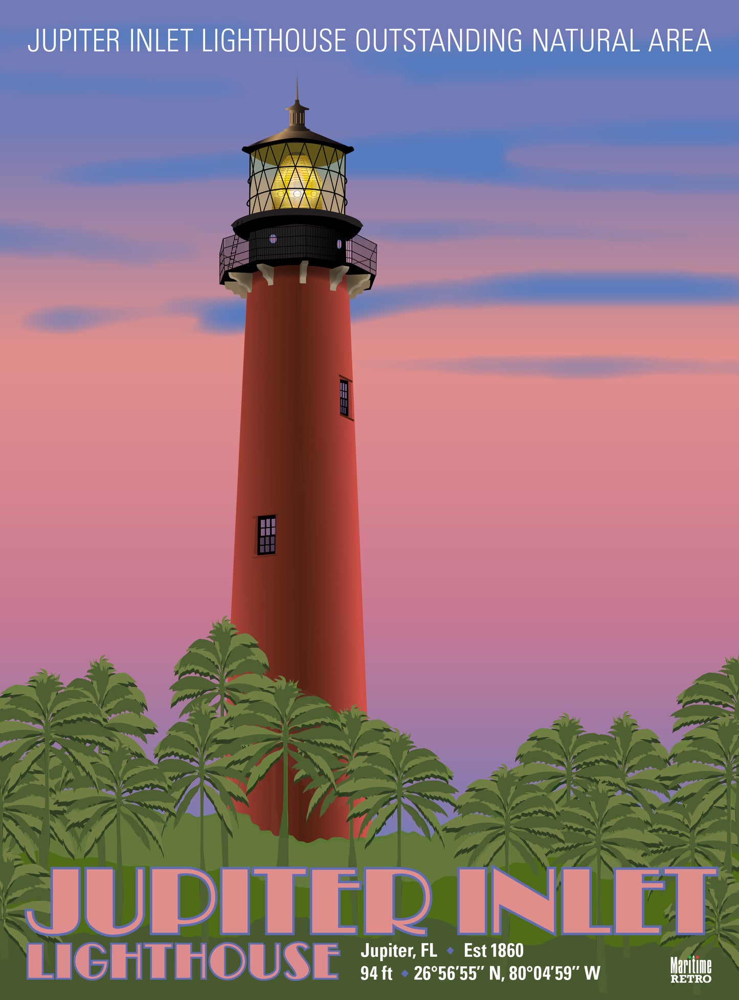 Jupiter Inlet Lighthouse Print