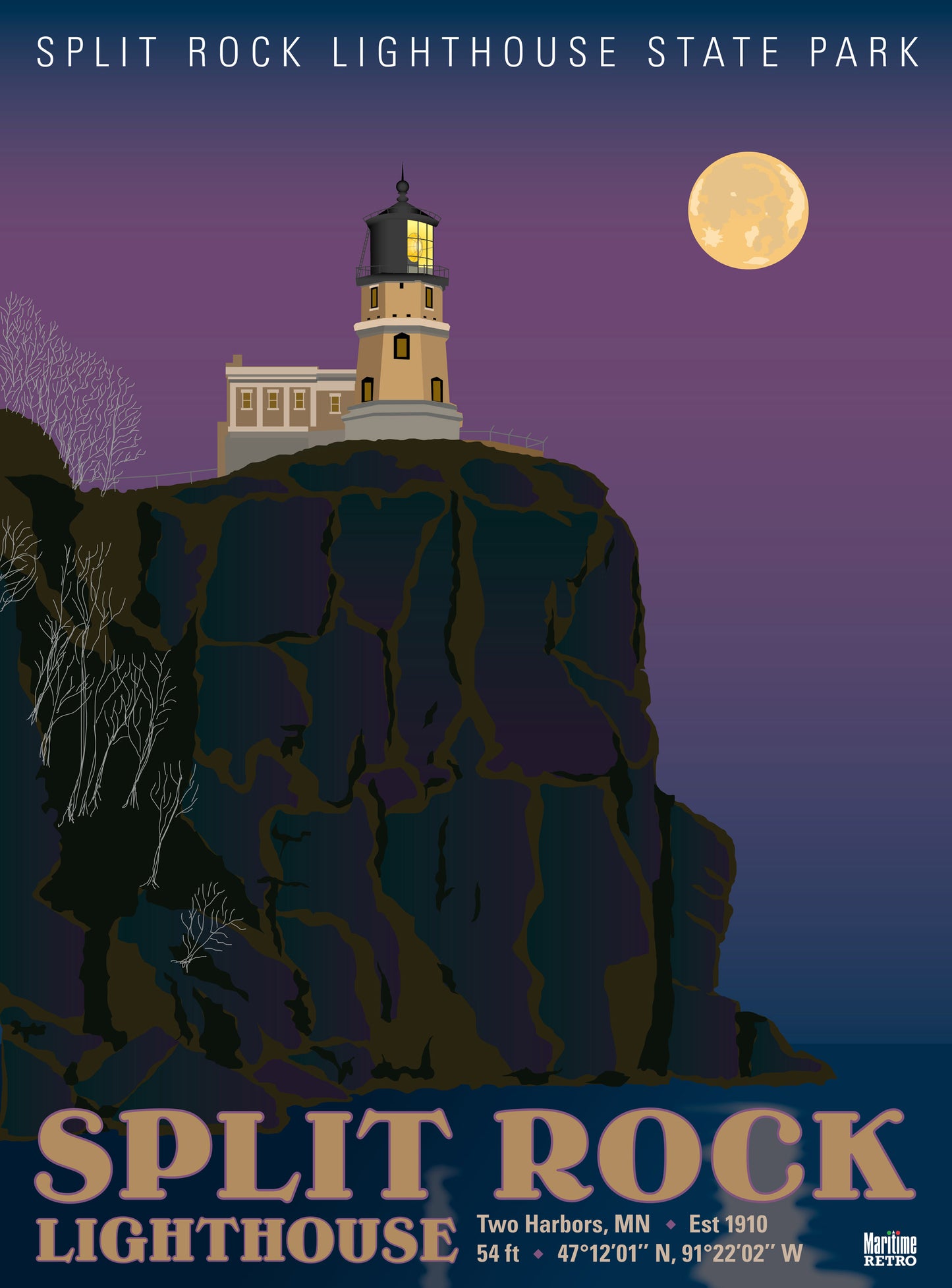 Split Rock Lighthouse Print