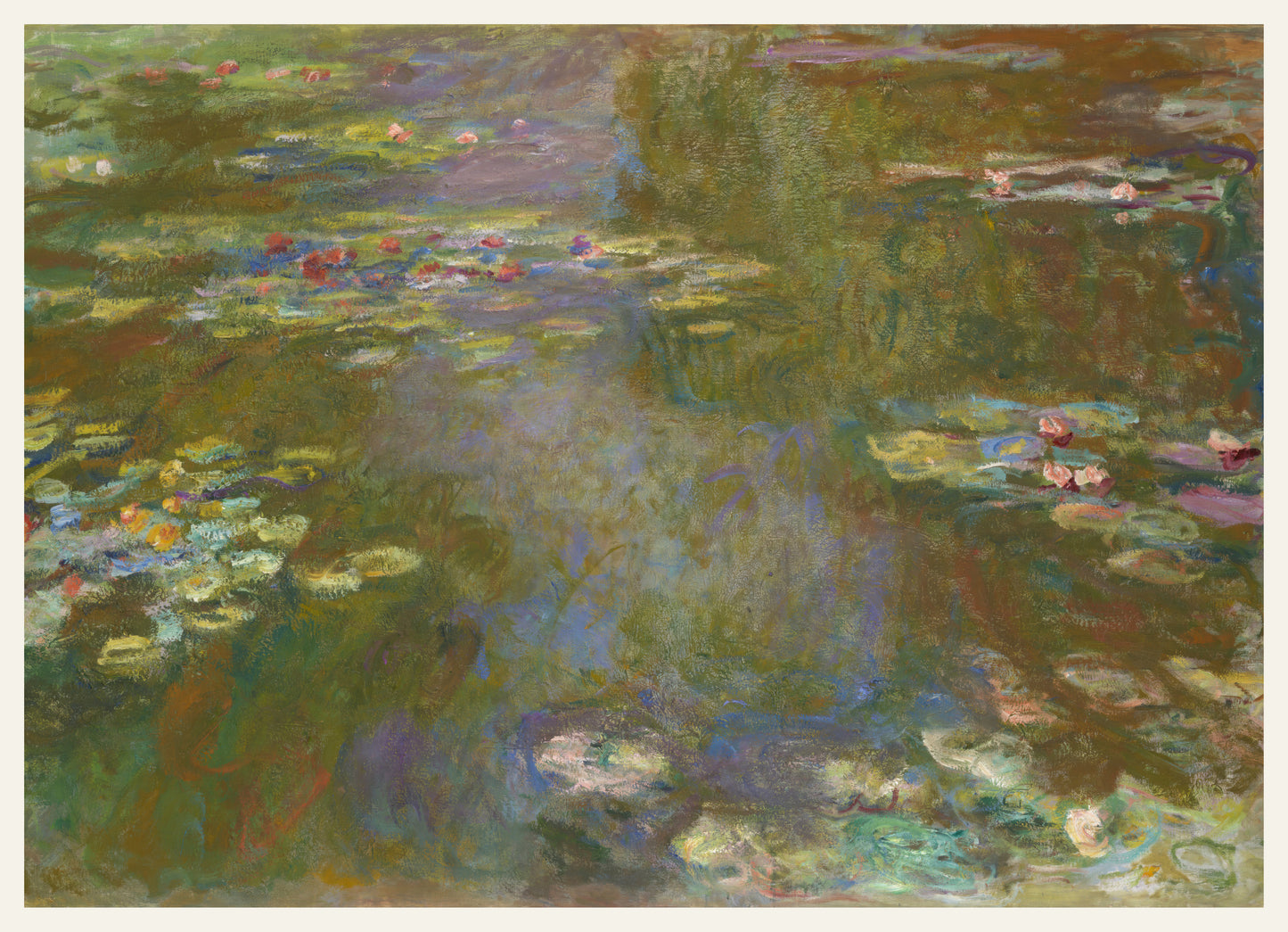 Monet—Water Lily Pond 1000 or 500 Piece Puzzle