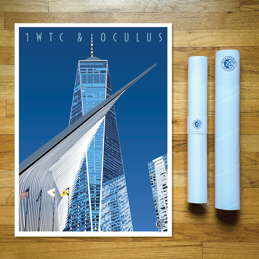 1 World Trade Center & Oculus Print