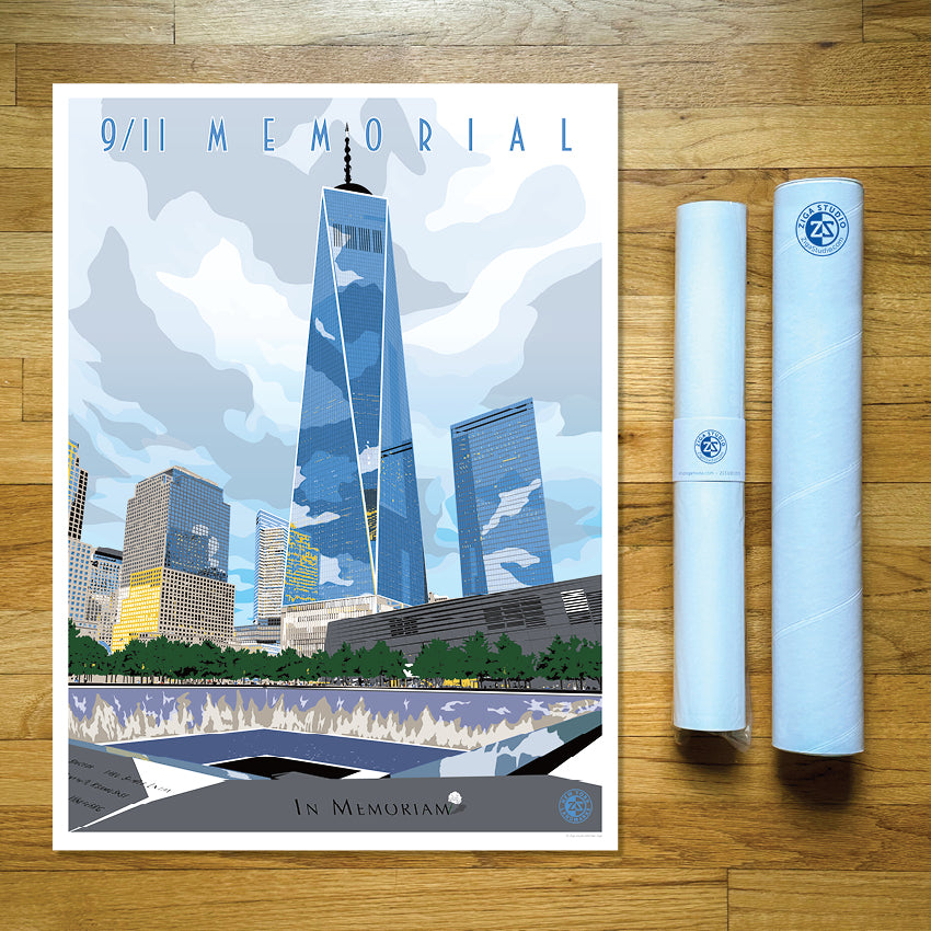 9/11 Memorial Print