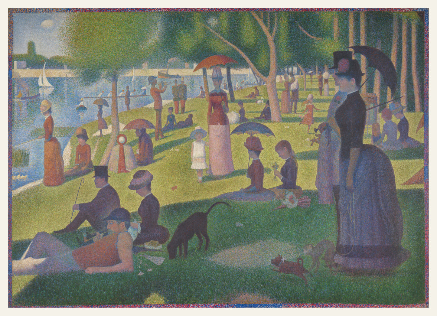 Seuart-La Grande Jatte 1000 or 500 Piece Puzzle