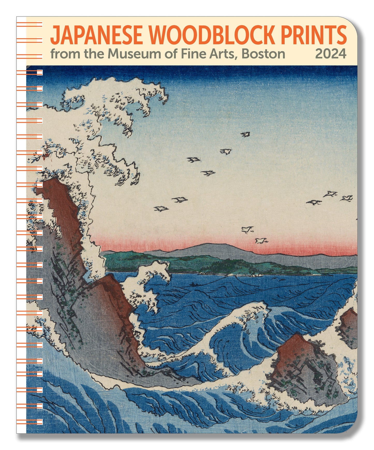 MFA Boston Japanese Woodblocks 2024 Planner
