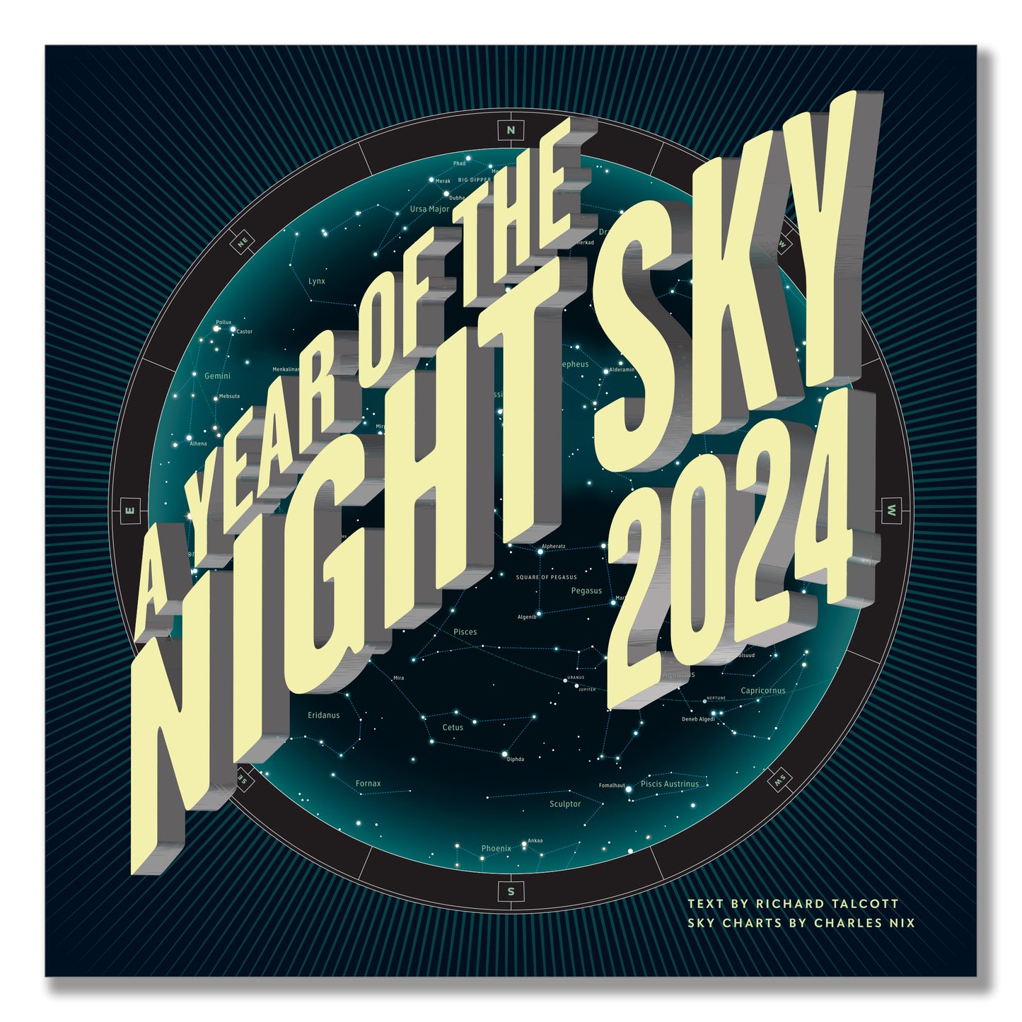 A Year of the Night Sky Wall Calendar 2024