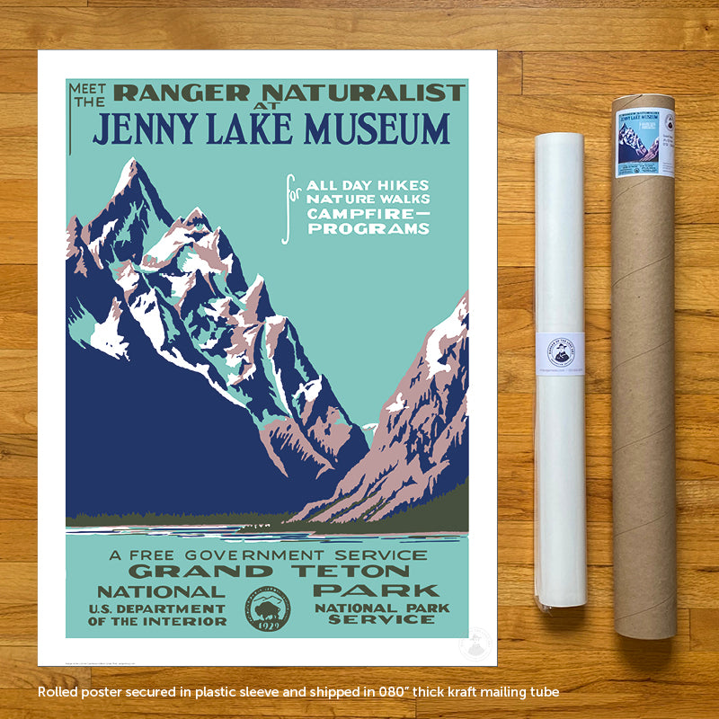 Grand Teton National Park Grandview Edition Giclée Print