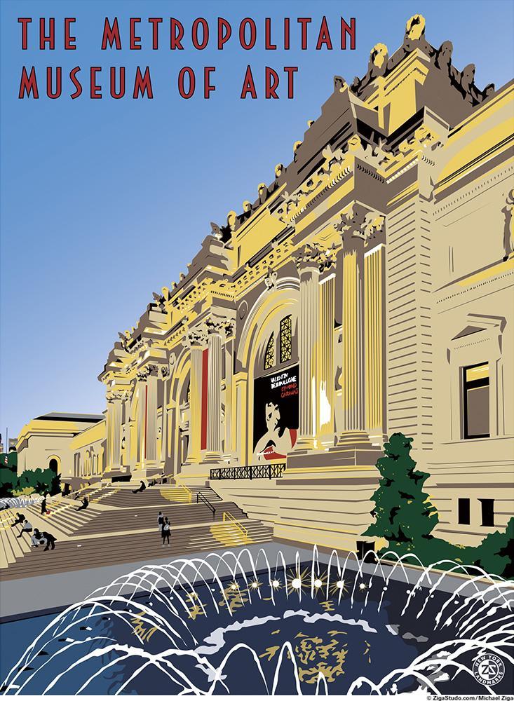 The Metropolitan Museum of Art Print - Ziga Media