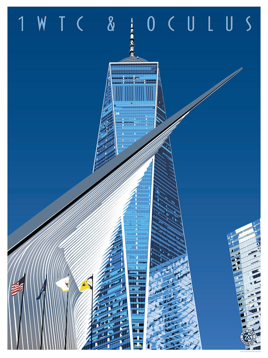 1 World Trade Center & Oculus Print