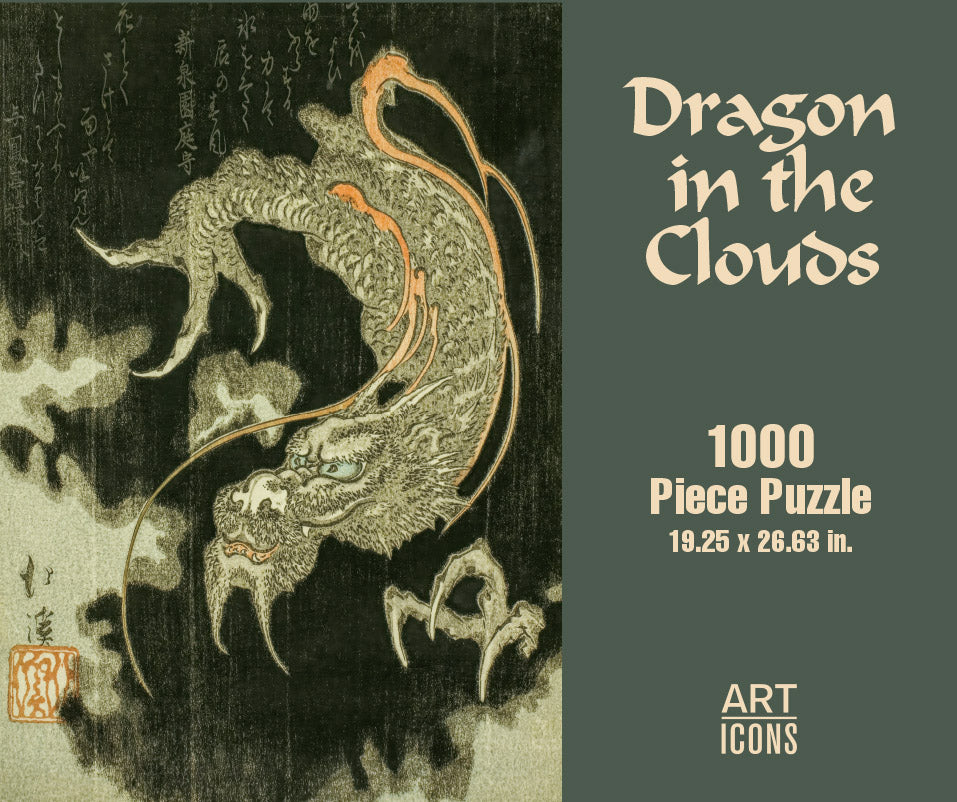 Dragon in the Clouds 1000 Piece Puzzle
