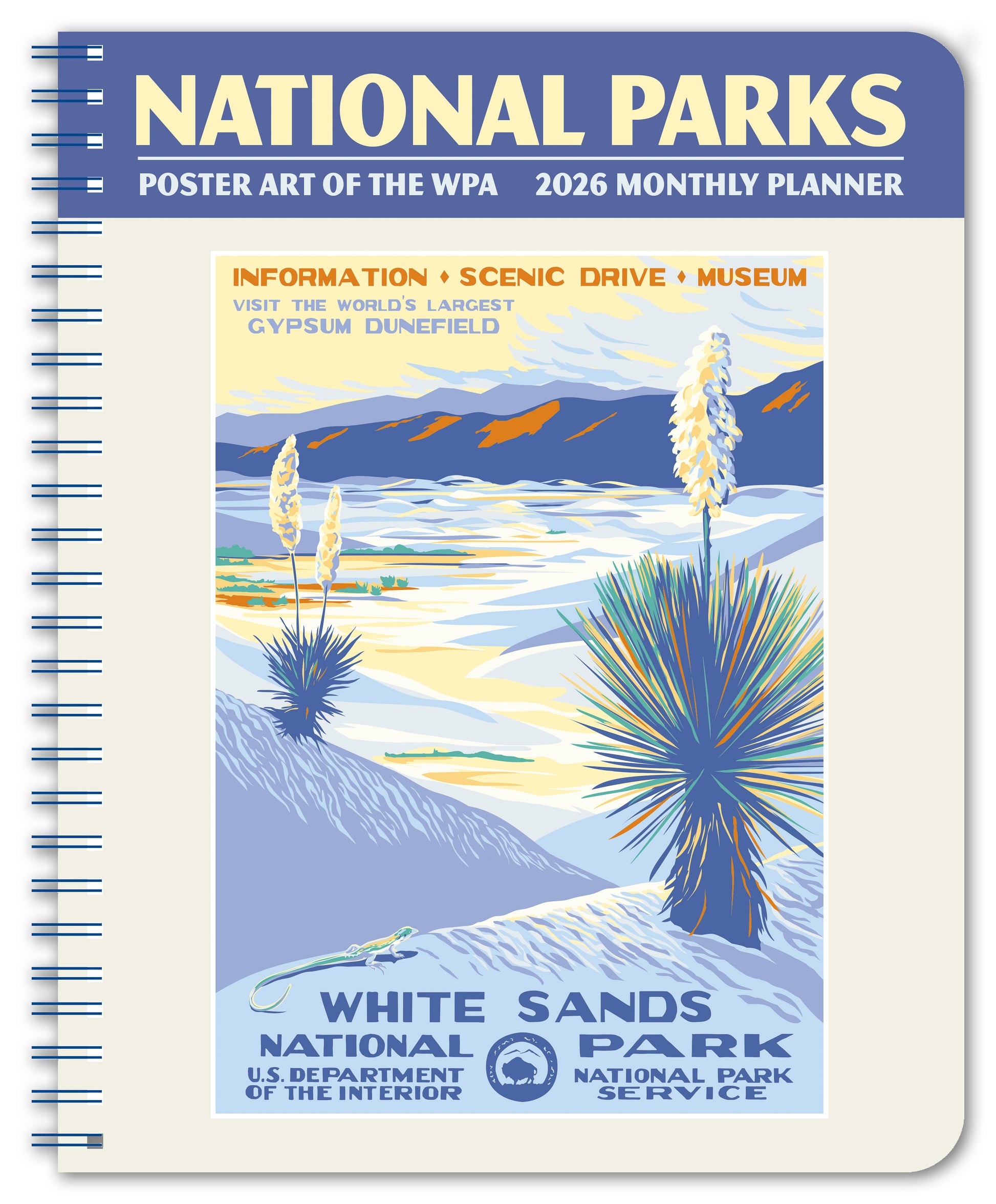 2026 WPA National Parks Planner with poster art