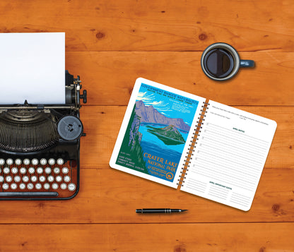 WPA art National Parks planner for 2026