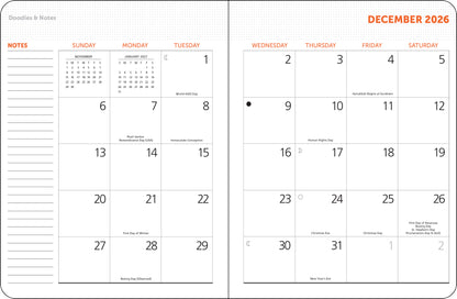 MFA Boston woodblock calendar planner for 2026