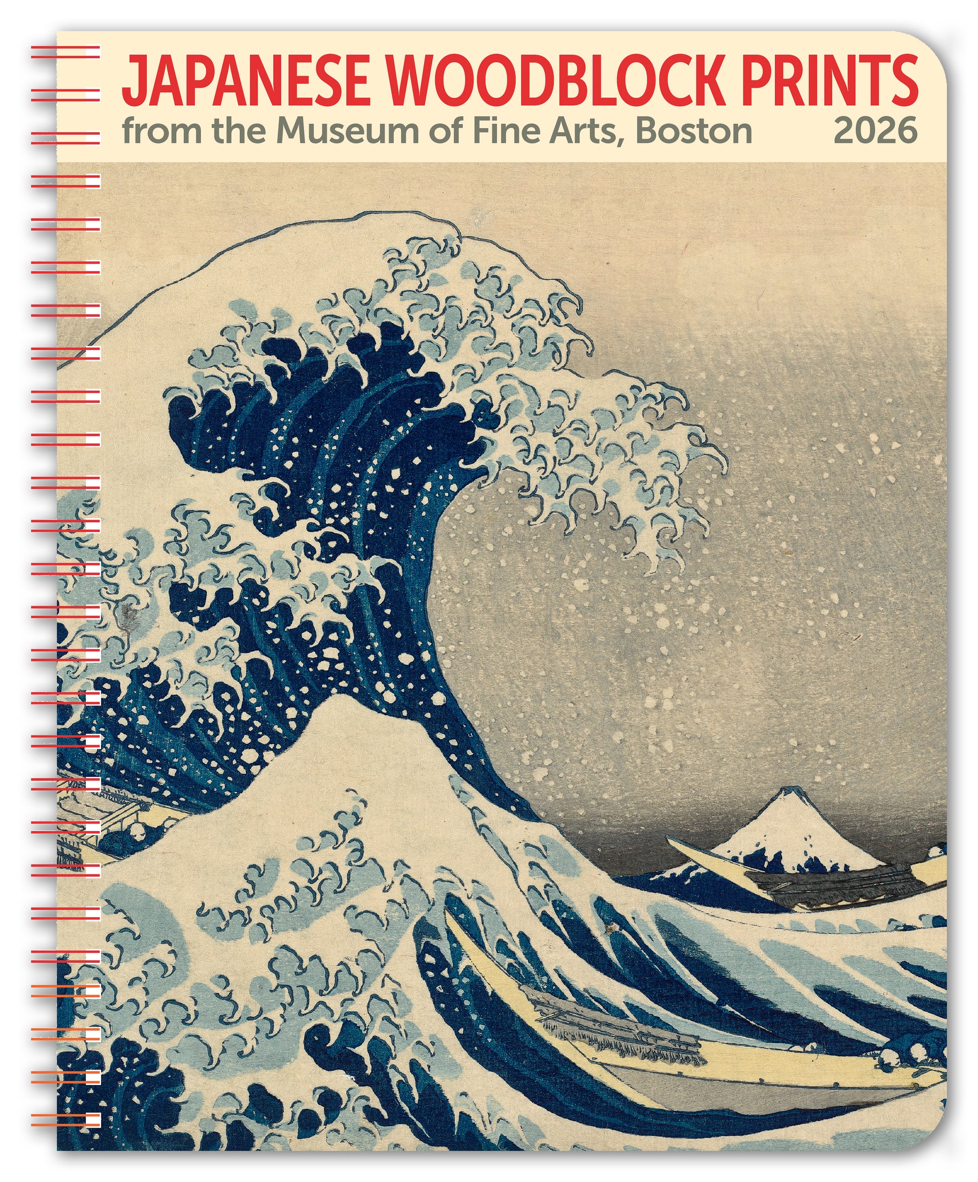 2026 MFA Boston Japanese Woodblocks Weekly Planner