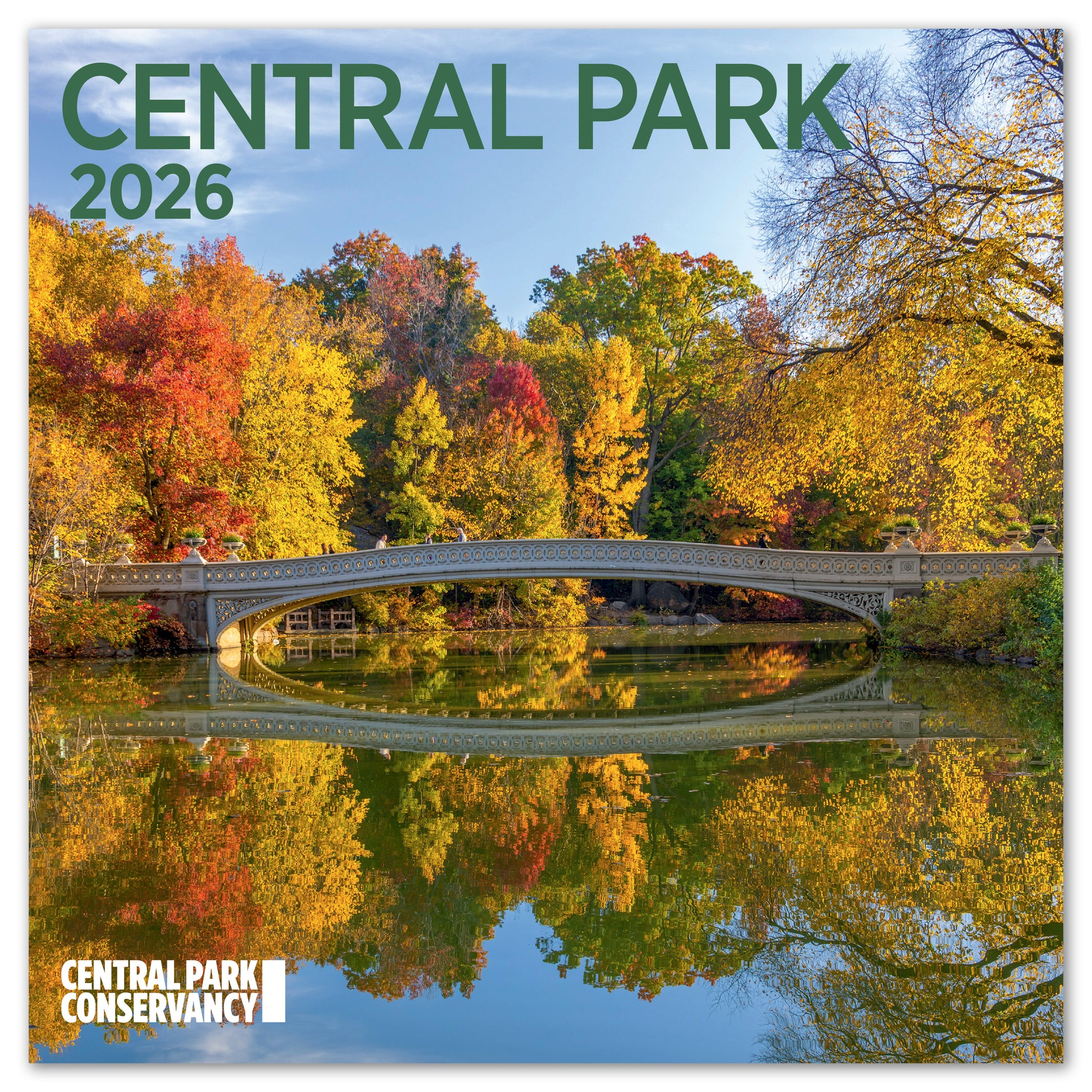 2026 Central Park Conservancy Wall Calendar, 12" x 12"