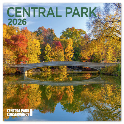 2026 Central Park Conservancy Wall Calendar, 12" x 12"