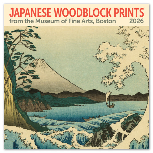 2026 MFA Japanese Woodblocks Mini Wall Calendar
