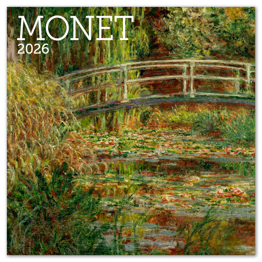 2026 Monet Mini Wall Calendar, 7" x 7"