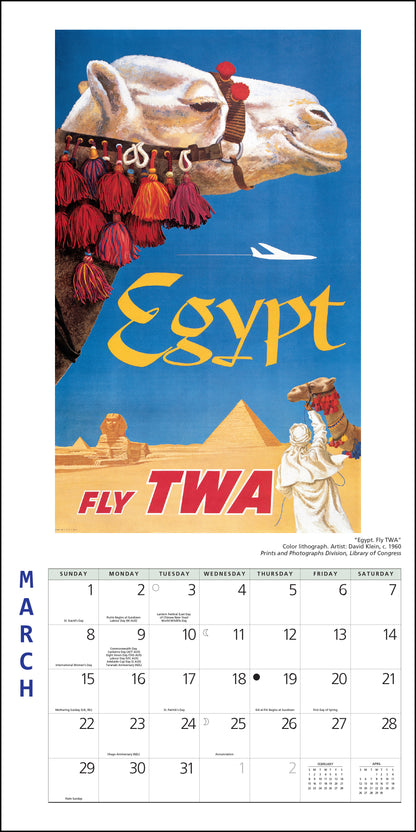 2026 calendar featuring stunning world travel photos