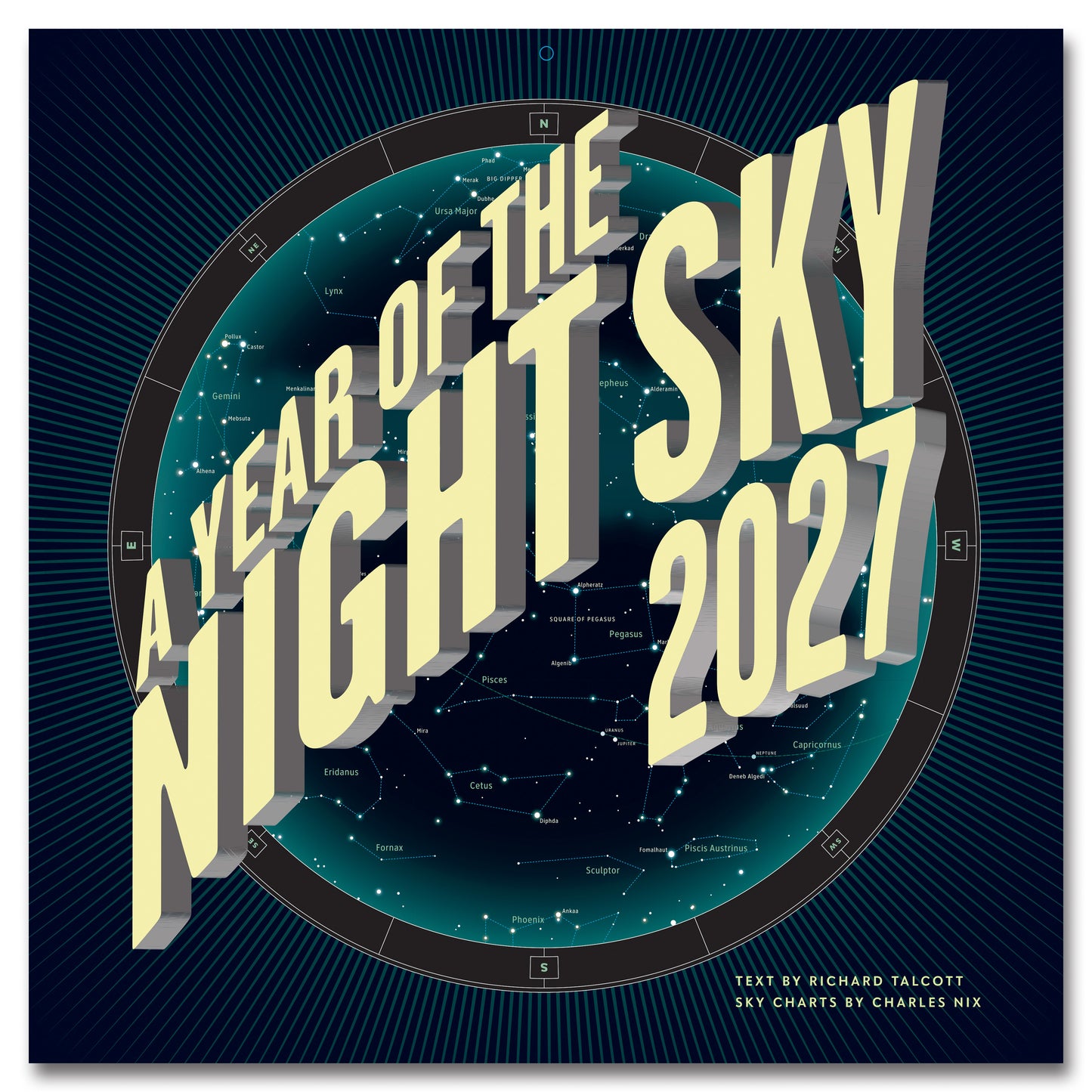 2027 A Year of the Night Sky Wall Calendar, 12" x 12"