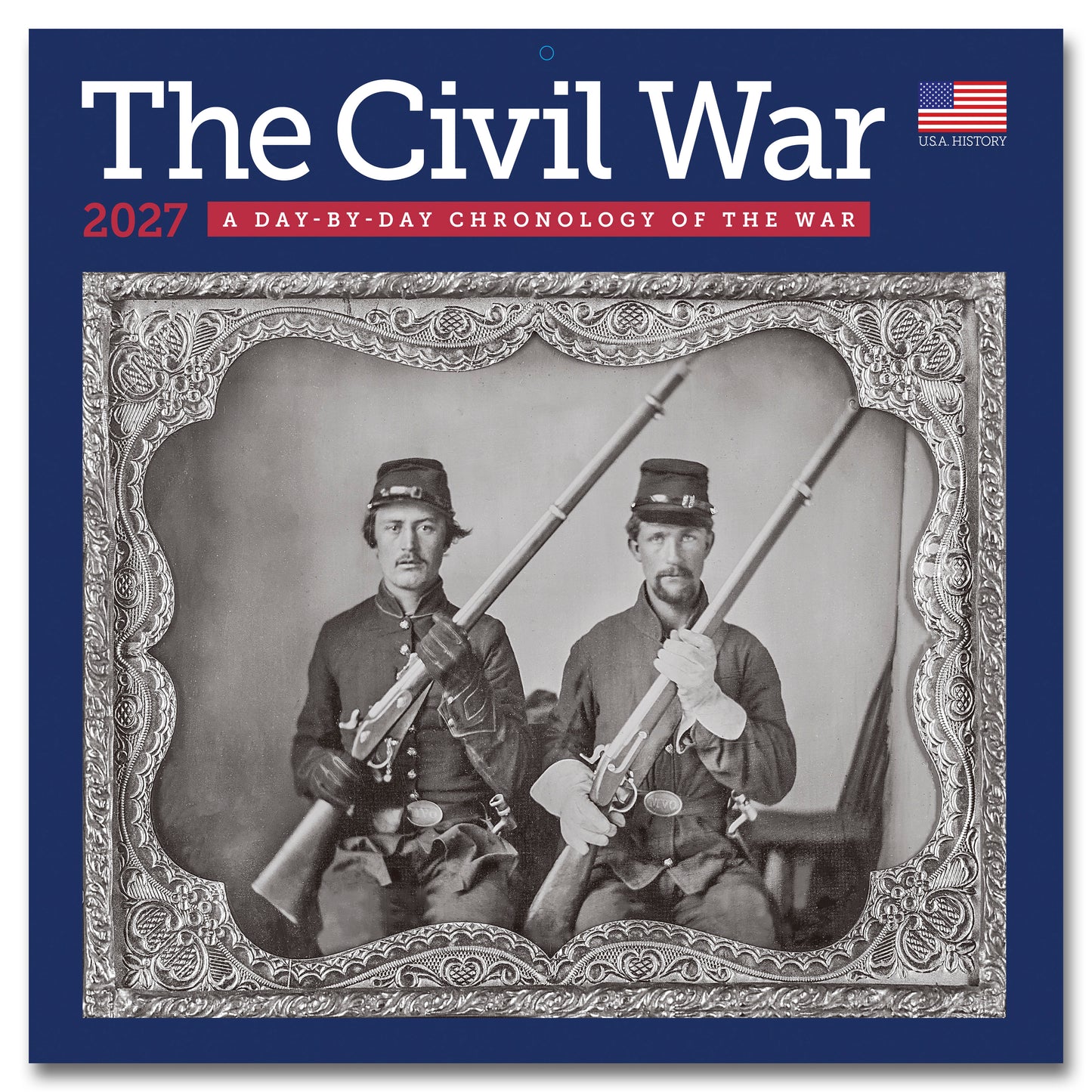 2027 Civil War Day-By-Day Chronology Wall Calendar, 12" x 12"