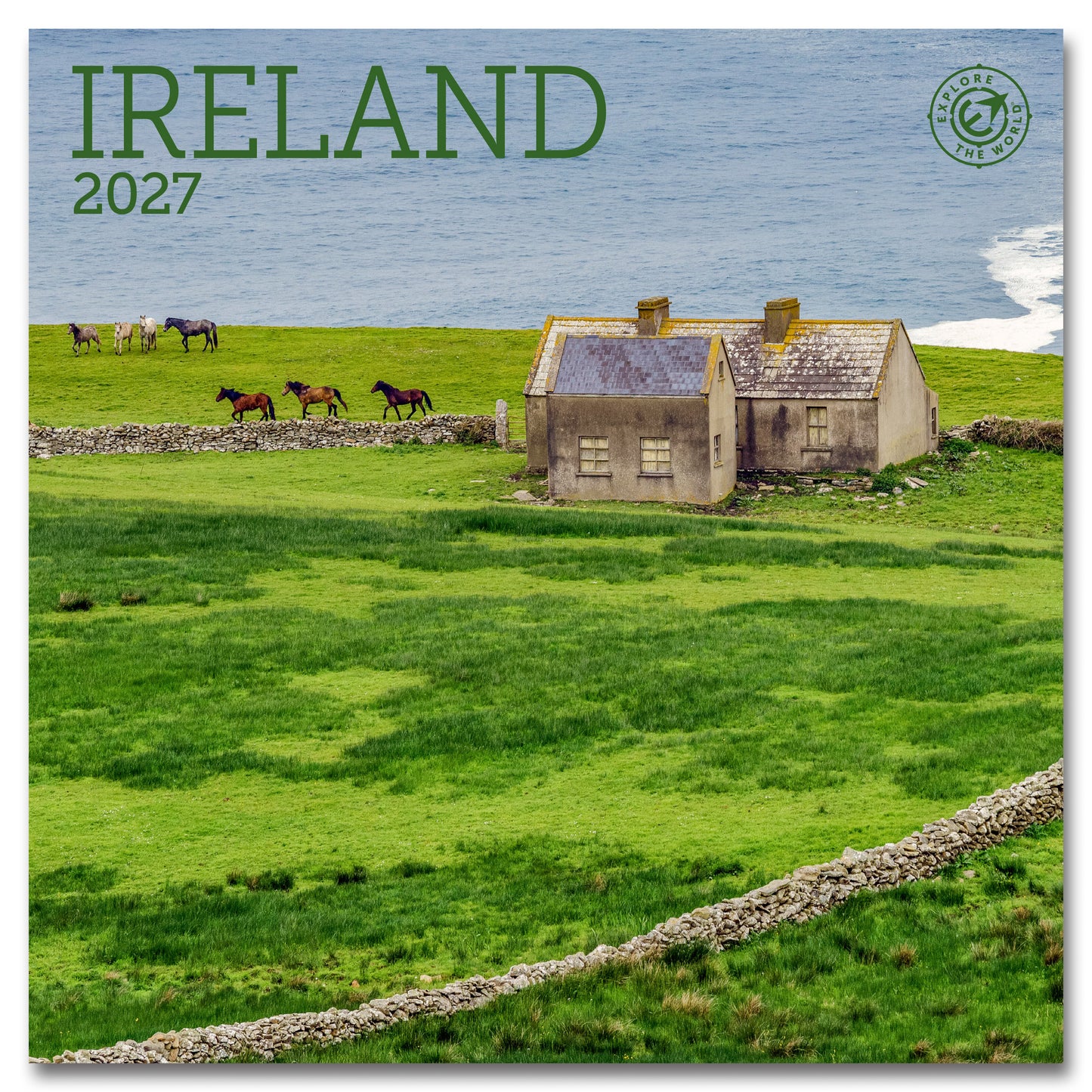 2027 Ireland Mini Wall, 7" x 7"
