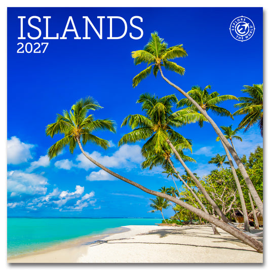 2027 Islands Mini Wall, 7" x 7"