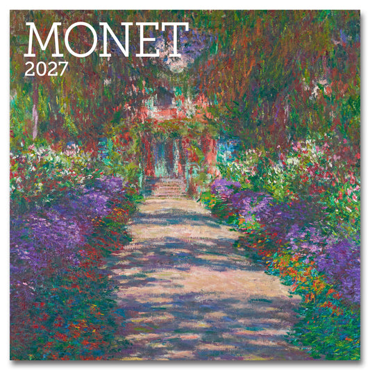 2027 Monet Mini Wall, 7" x 7"
