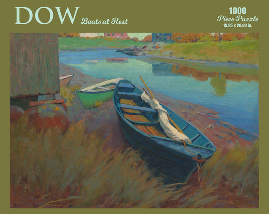 Dow—Boats at Rest 1000 or 500 Piece Puzzle