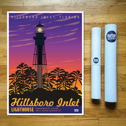 Hillsboro Inlet Lighthouse Print