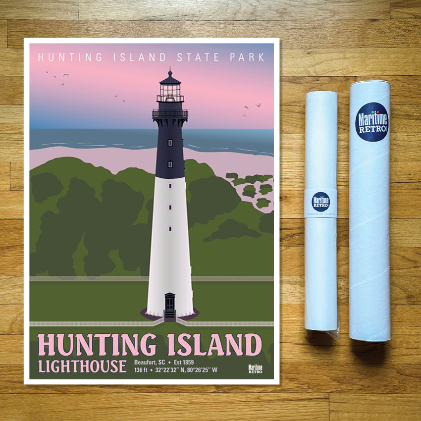 Hunting Island Lighthouse Print