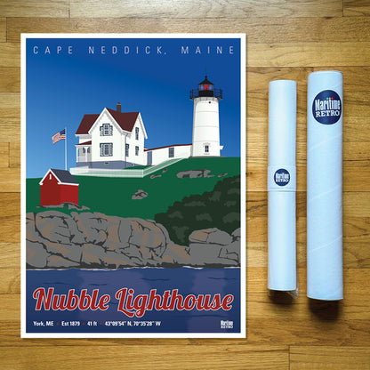 Nubble Lighthouse Print
