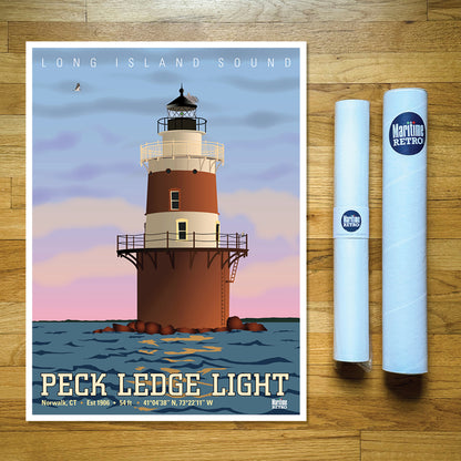 Pecks Ledge Light Print
