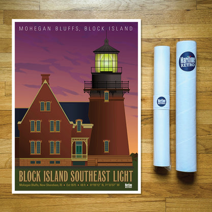 Block Island Southeast Light Print