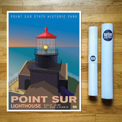 Point Sur Lighthouse Print