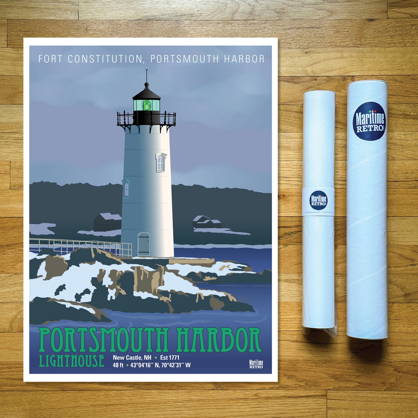 Portsmouth Harbor Lighthouse Print