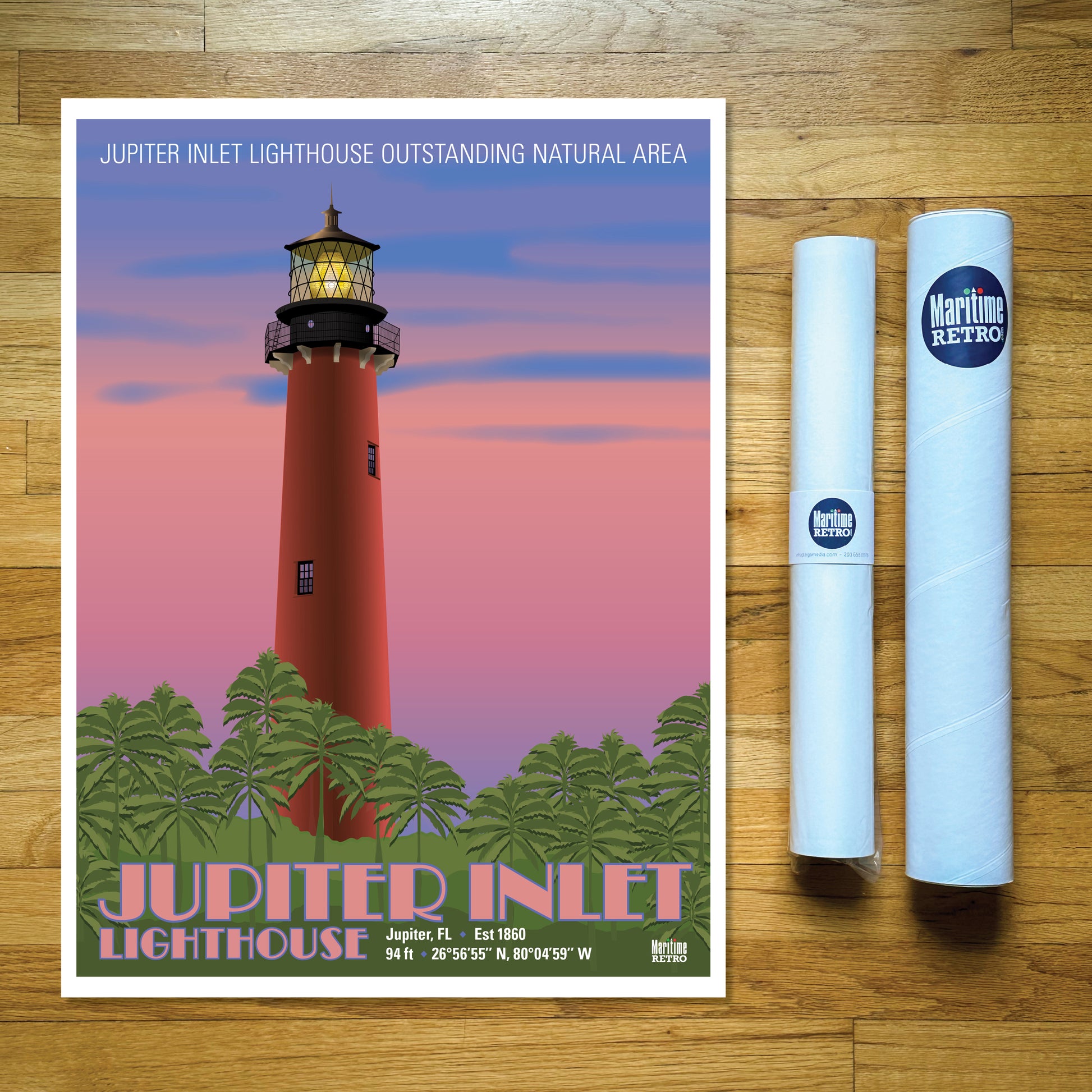 Jupiter Inlet Lighthouse Print – Ziga Media
