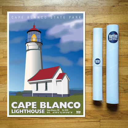 Cape Blanco Lighthouse Print