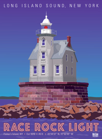 Race Rock Light Print