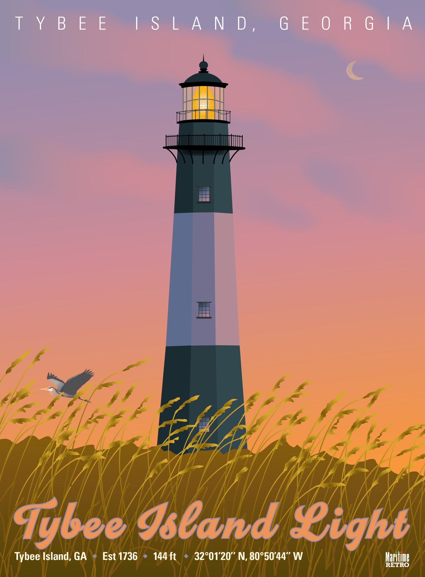 Tybee Island Lighthouse Print