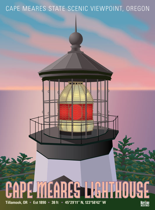 Cape Meares Lighthouse Print