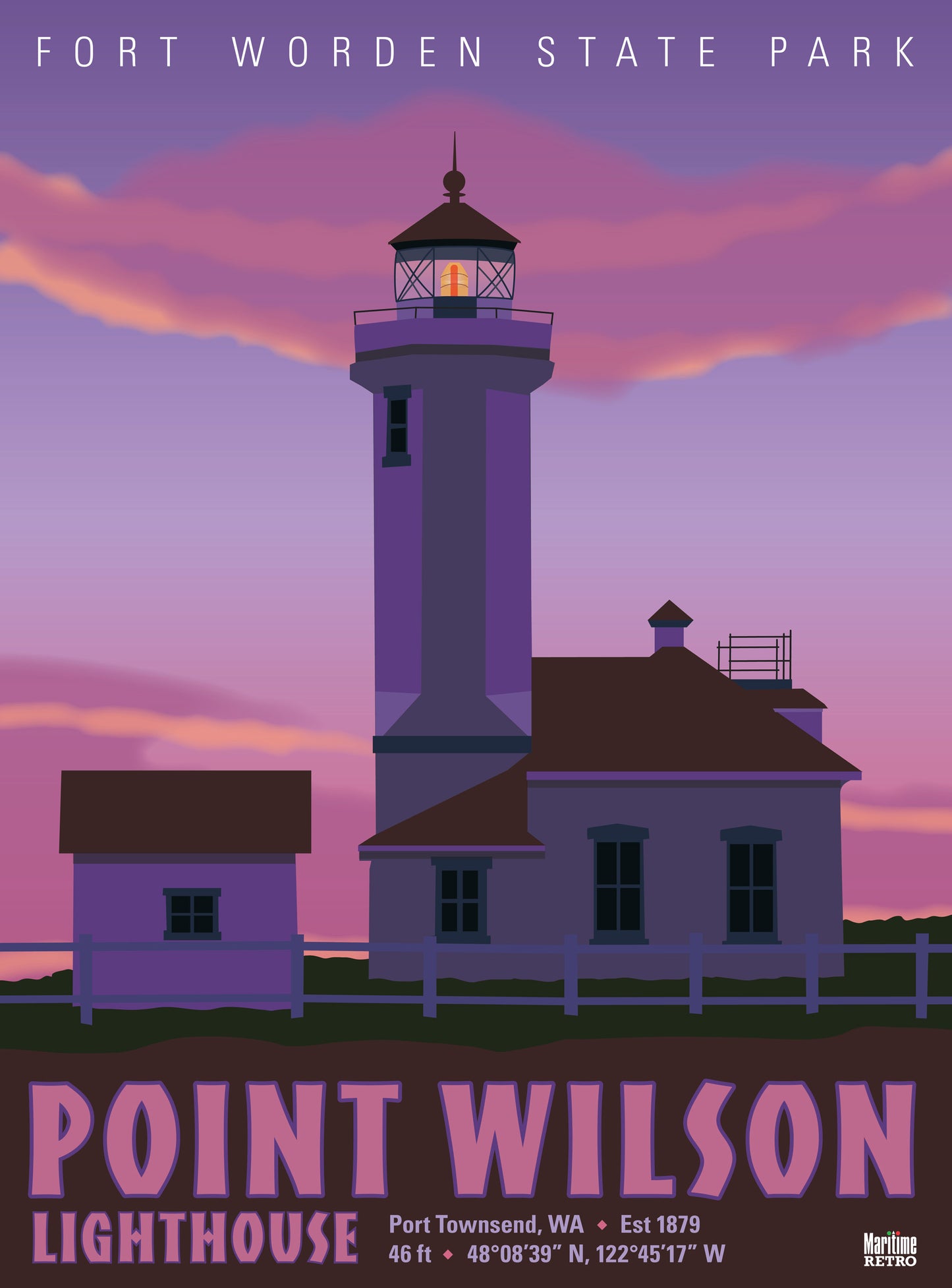 Point Wilson Lighthouse Print